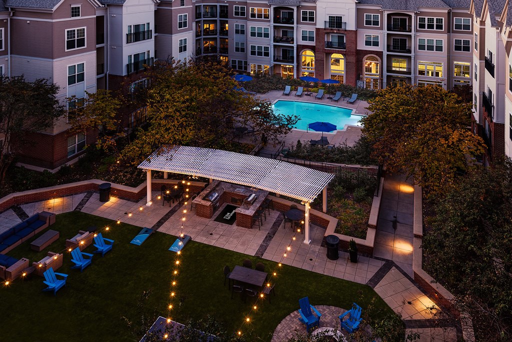 Arlington Ridge Pool Night