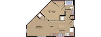 A1C_1BD 1 Bath_633sqft
