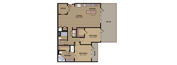 B2E_2BD 2 Bath_1412sqft