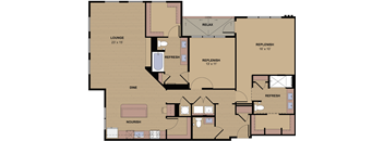 B2F_2BD 2 Bath_1657sqft