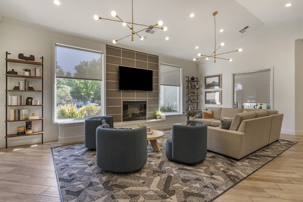 interior clubhouse resident lounge