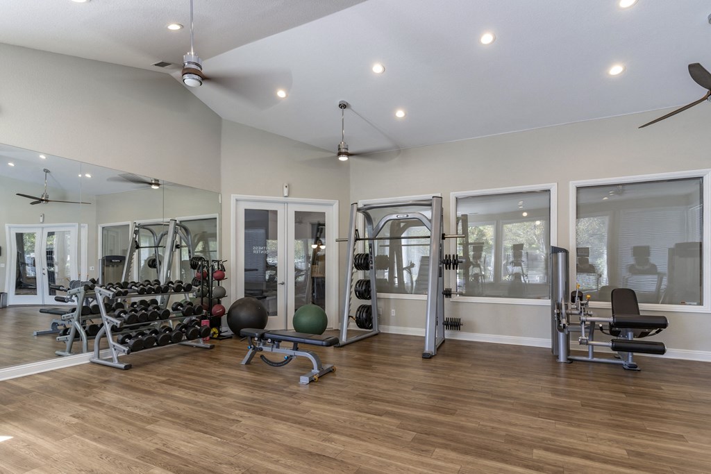 interior fitness center
