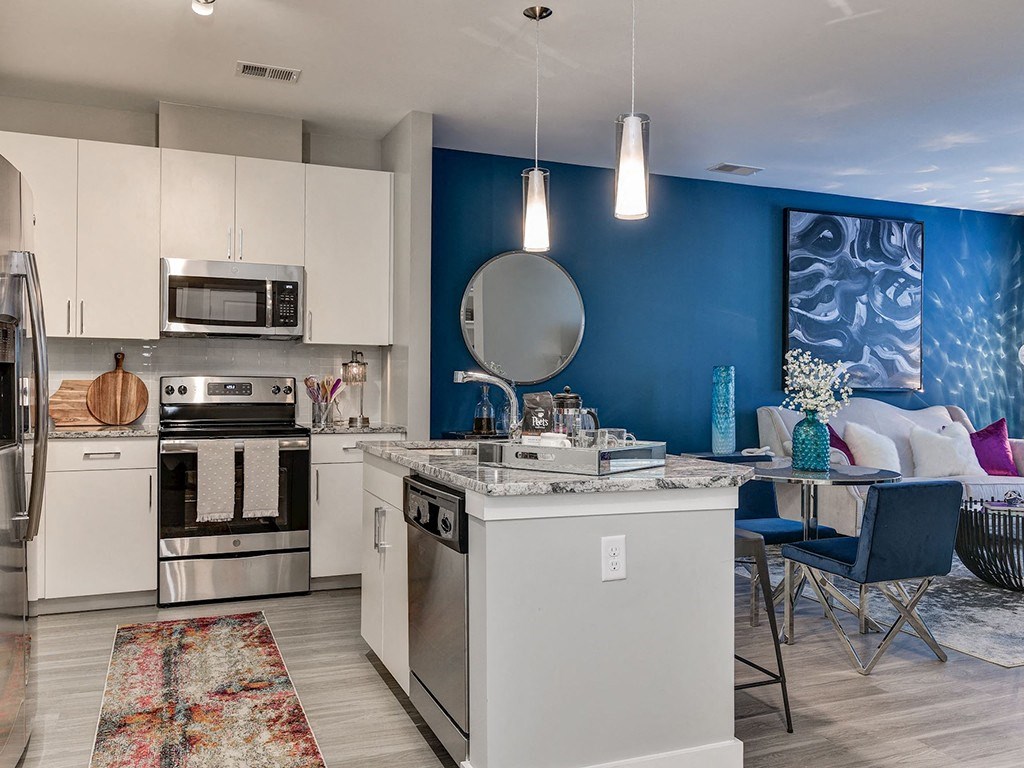 Bell Shady Grove Apartment Kitchen