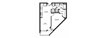 A1H_1 BD 1 Bath_660sqft.