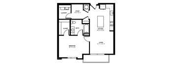 A1M_1 BD 1 Bath_918sqft