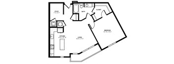 A1Q_1 BD 1 Bath_1005sqft