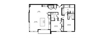 B2F_2 BD 2 Bath_1501sqft