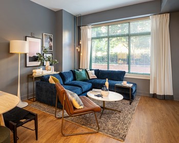 Bell at Courthouse Model Living Room - Photo Gallery 2