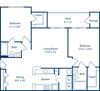 TwoBedroom1036sf at Bell Brookfield, Greenville, SC, 29607
