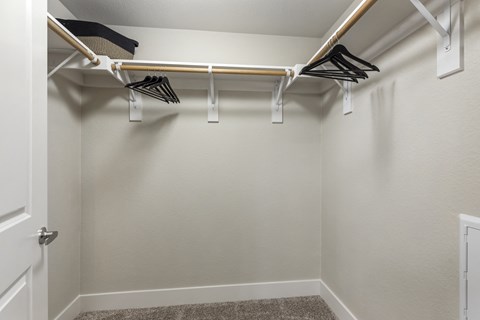 large walk in closet