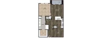 Bell CityLine A1E 1bed 1ba 910-1022 sqft