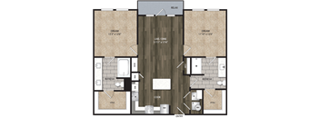 Bell CityLine B2A 2bed 2ba 988-1075 sqft