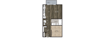 Bell CityLine S1A Studio 540-576 sqft