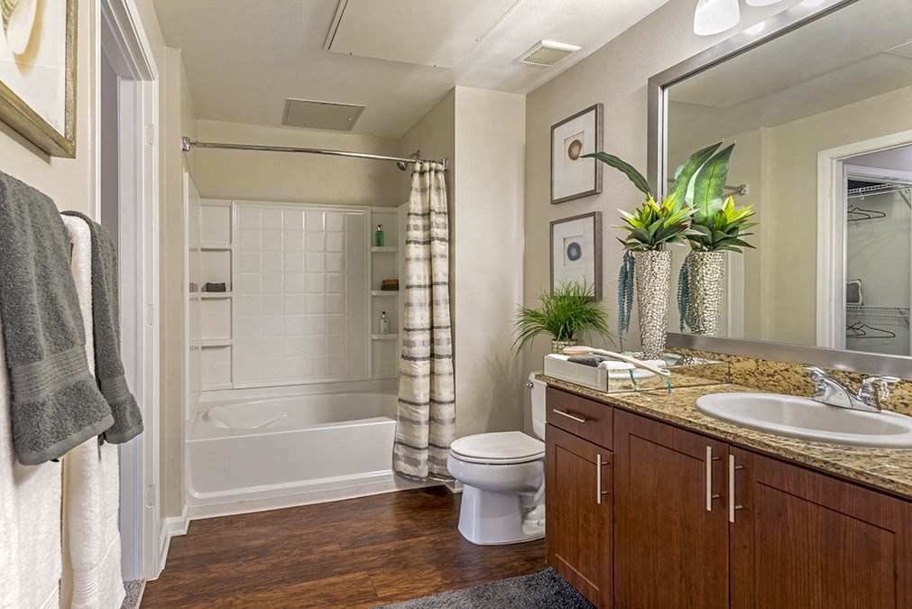 Bell Denver Tech Center_Model Bathroom