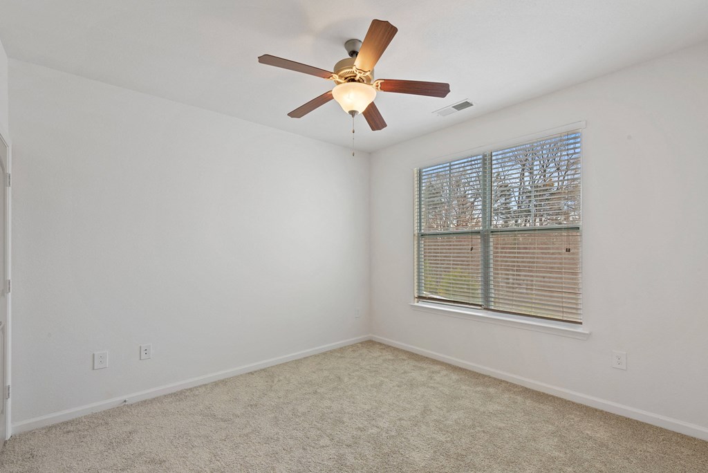 Plush Carpet in Bedrooms