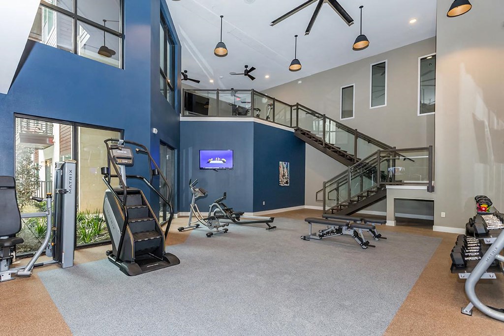 Fitness Center with second floor