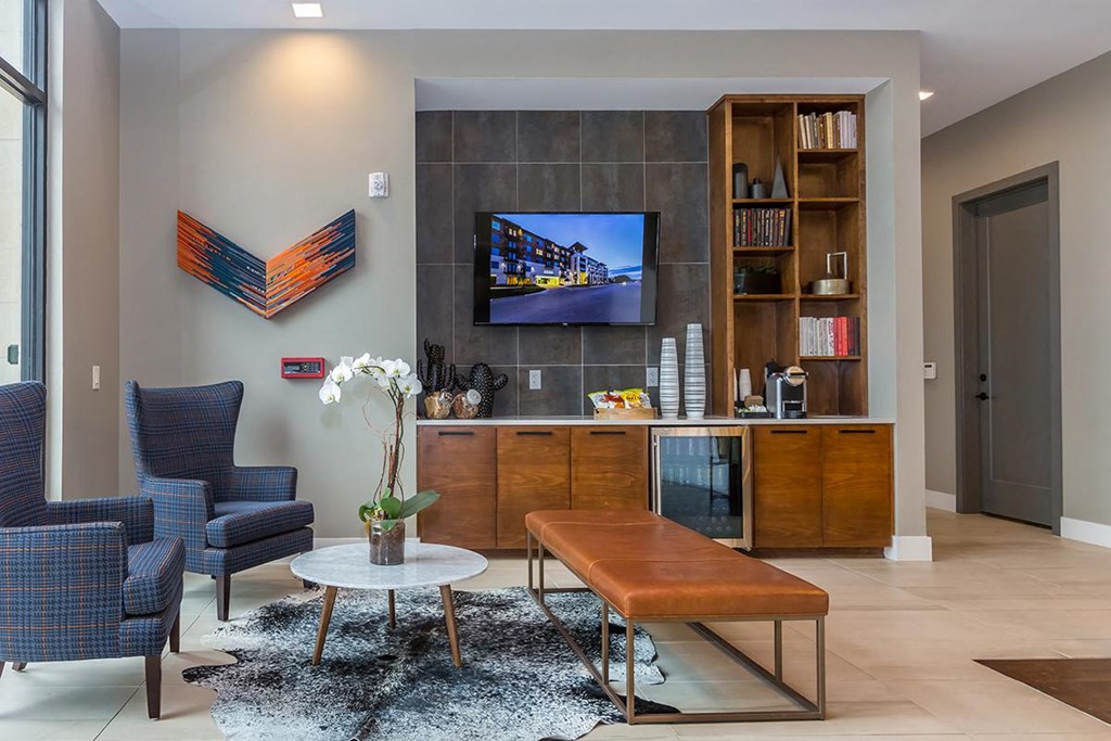 Leasing Office with seating