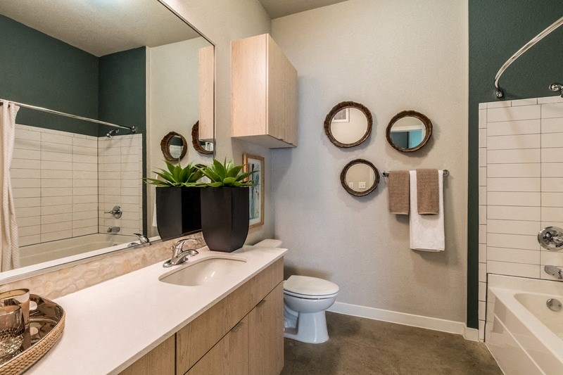 the preserve at ballantyne commons apartment bathroom