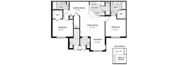 a floor plan of a house