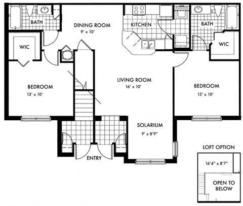 a floor plan of a house