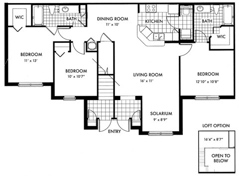 a floor plan of a house