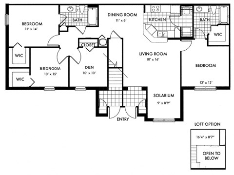 a floor plan of a house