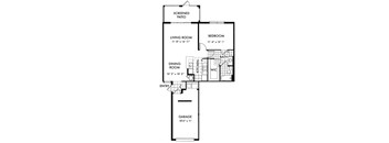 a floor plan of a house