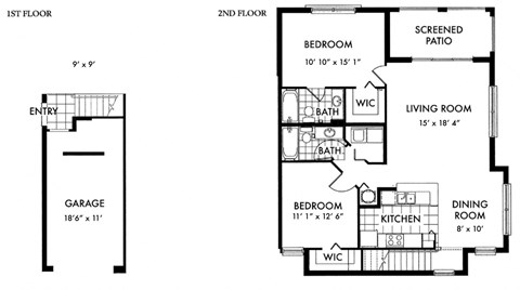 a floor plan of a house