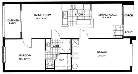a floor plan of a home