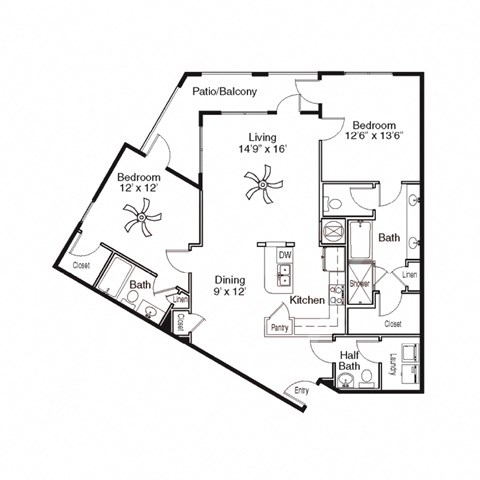 1295 E Rock Springs Rd NE 1-3 Beds Apartment for Rent - Photo Gallery 21