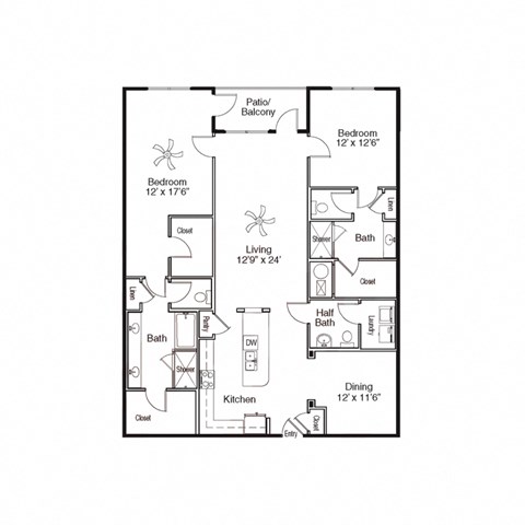 1295 E Rock Springs Rd NE 1-3 Beds Apartment for Rent - Photo Gallery 41