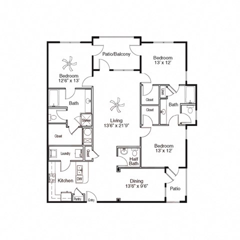 1295 E Rock Springs Rd NE 1-3 Beds Apartment for Rent - Photo Gallery 46