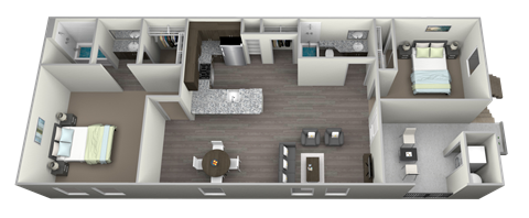 a 3132 sq ft floor plan with a bedroom and a living room