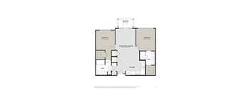 this floor plan is an approximation of our 1120 sq ft floor plan