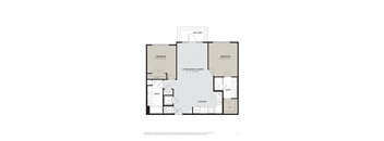 this floor plan is an approximation of our 1120 sq ft floor plan