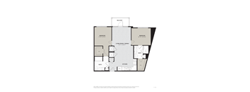 this floor plan is an approximation of the 1125 sq ft 4 bedroom
