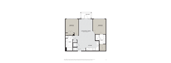 this floor plan is an approximation of our 1120 sq ft floor plan
