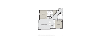 this floor plan is an approximation of our 1120 sq ft floor plan