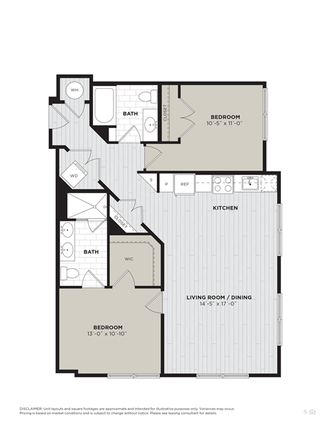 a floor plan of a 2100 sq ft