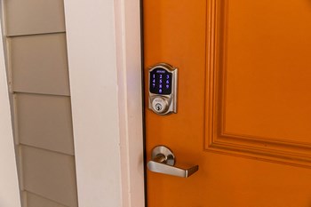 exterior model front door with key-less smart lock - Photo Gallery 8