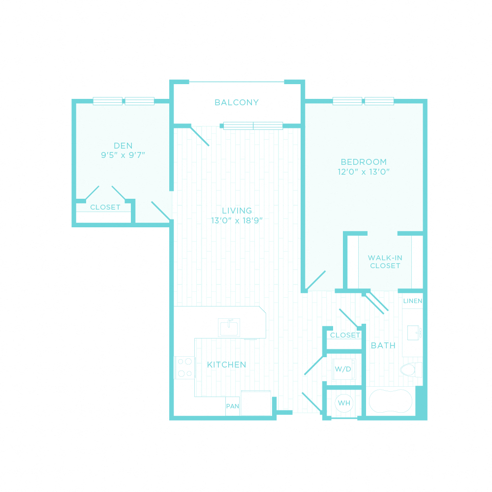 Floor Plans of Bell Shady Grove in Rockville, MD