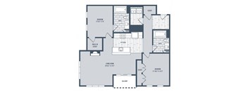 a blueprint of a floor plan of a house
