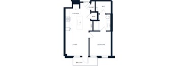 A black and white image of a house floor plan.