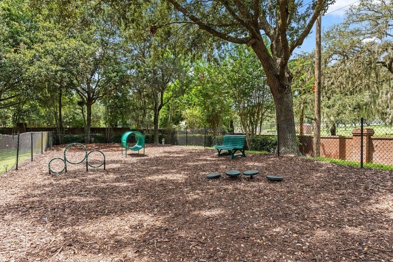 take a stroll through our dog park at lincolnshire marriott resort & spa