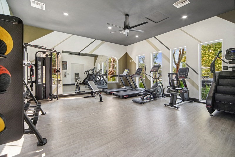 the estates with exercise equipment
