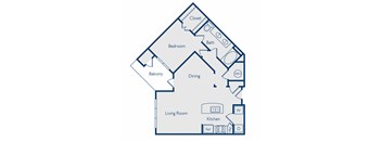 Bell Vinings A1E floor plan
