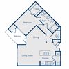 Bell Vinings A1E floor plan
