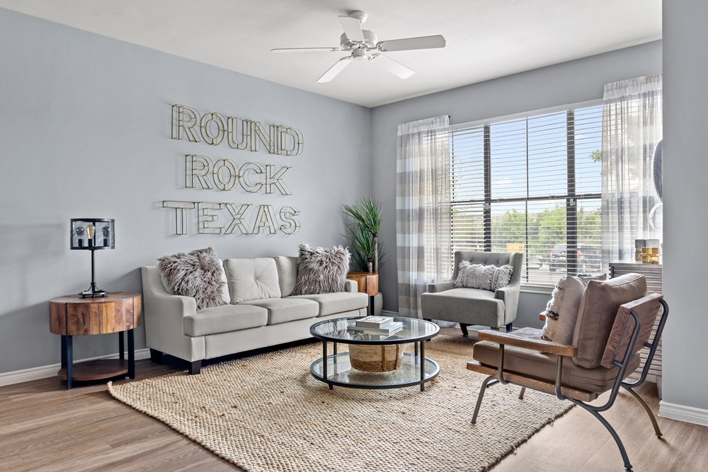 Bell at Teravista Model Apartment Living Room