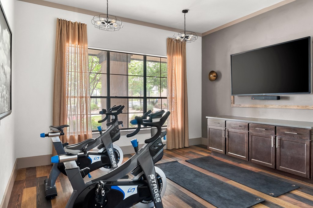 Bell at Teravista Spin Studio with Bikes