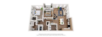 bedroom floor plan an open concept layout with a large bedroom